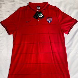 NEW - USA Soccer World Cup Team Polo - Nike - Mens - XL